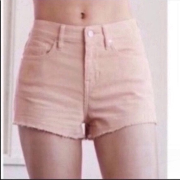 NWT Kendall & Kylie Peach Corduroy Shorts - Picture 2 of 4